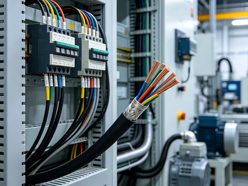 تدعم كابلات التحكم عالية الثبات نقل الإشارة بدقة لأنظمة الأتمتة الصناعية الحديثة