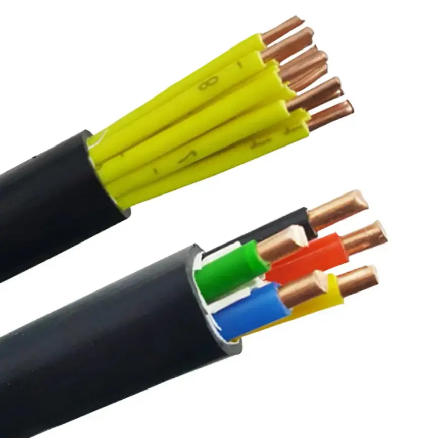 كابل التحكم المقاوم للهب من النحاس PVC